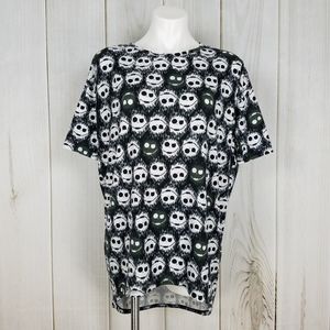 LuLaRoe The Nightmare Before Christmas Oversized Top – Size XS (Fits Like Large)
